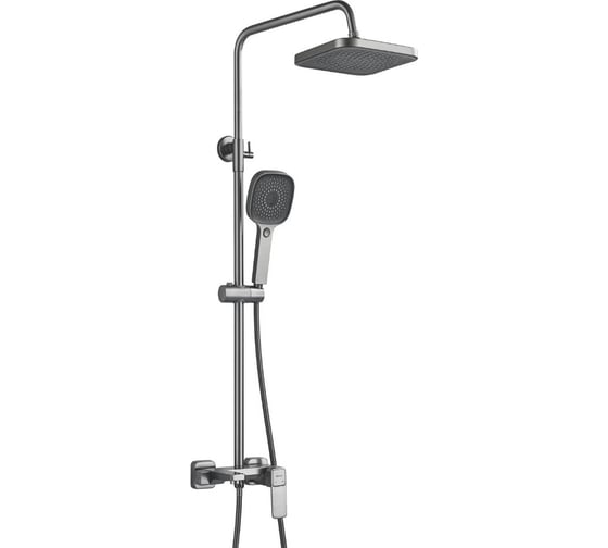 Изображение товара Душевая система SHEVANIK оружейная сталь S9736T