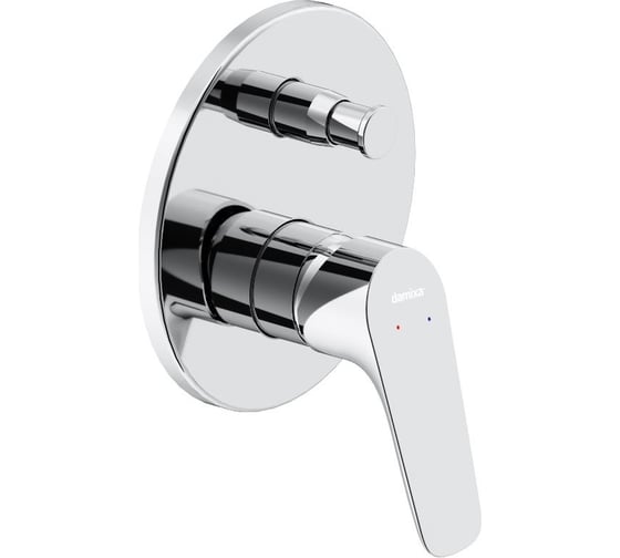 Изображение товара Смеситель монтируемый в стену ванной - душевой Damixa Jupiter хром 777100000