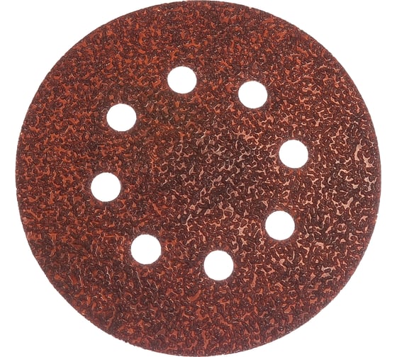 Изображение товара Самозацепляемый шлифовальный круг Klingspor PS18EK 125мм, P40, 8 отверстий 270284