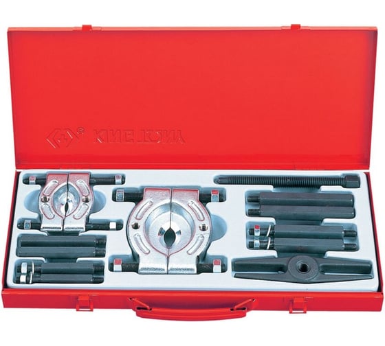 Изображение товара Съемник подшипников сегментного типа (30-75 мм, 12 предметов) KING TONY 9BA21