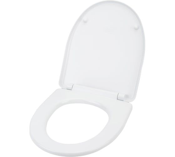 Изображение товара Сиденье Sanita дюропластовое, с пластиковым креплением, микролифт к компактам (Идеал, Стандарт, Виктория, Лада, Марс) 20975010 00000061410