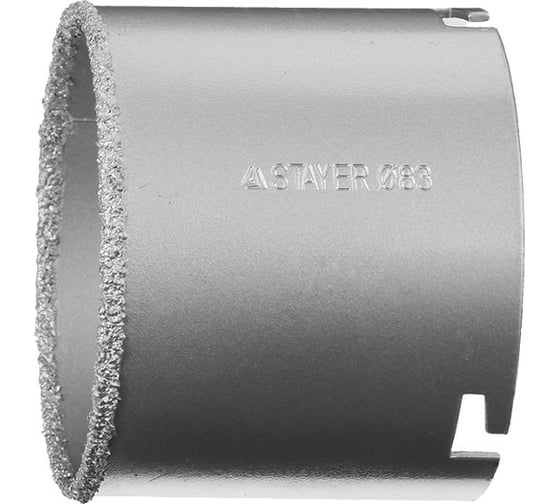 Изображение товара Коронка кольцевая с карбидно-вольфрамовой крошкой (67 мм) "PROFESSIONAL" STAYER 33345-67