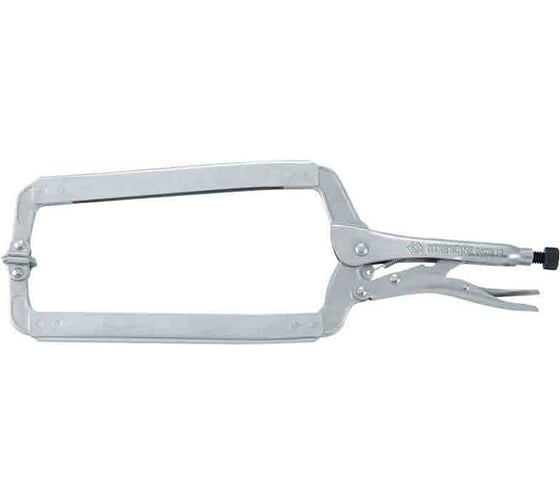 Изображение товара С-образный зажим с фиксатором и подвижными губками (450 мм) KING TONY 6625-18