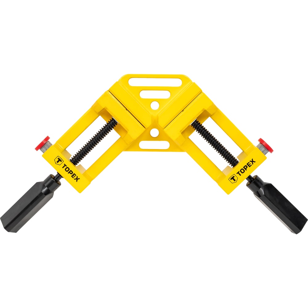 Изображение товара Угловая струбцина TOPEX 12A300 - 70 мм зажим, алюминиевая рама