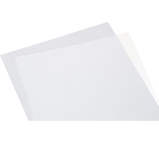 Изображение товара Пластиковые обложки для переплета ProMega office A3 200 мкм прозрачные глянцевые, 100 шт в упаковке 254632