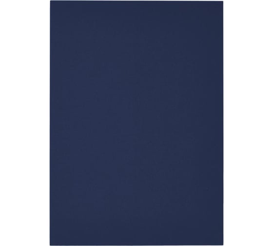 Изображение товара Картонные обложки для переплета ProMega office A4 250 гкв.м синие текстура лен, 100 шт в упаковке 254620
