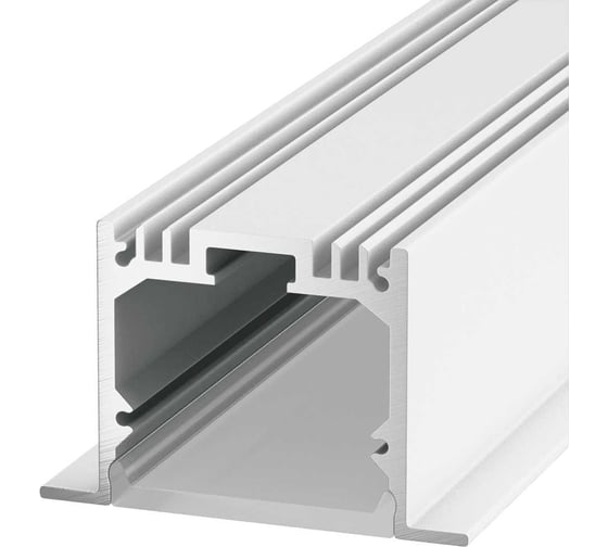 Изображение товара Алюминиевый профиль DesignLed design led le 4932, 2500 мм, белый LE.4932-W-R