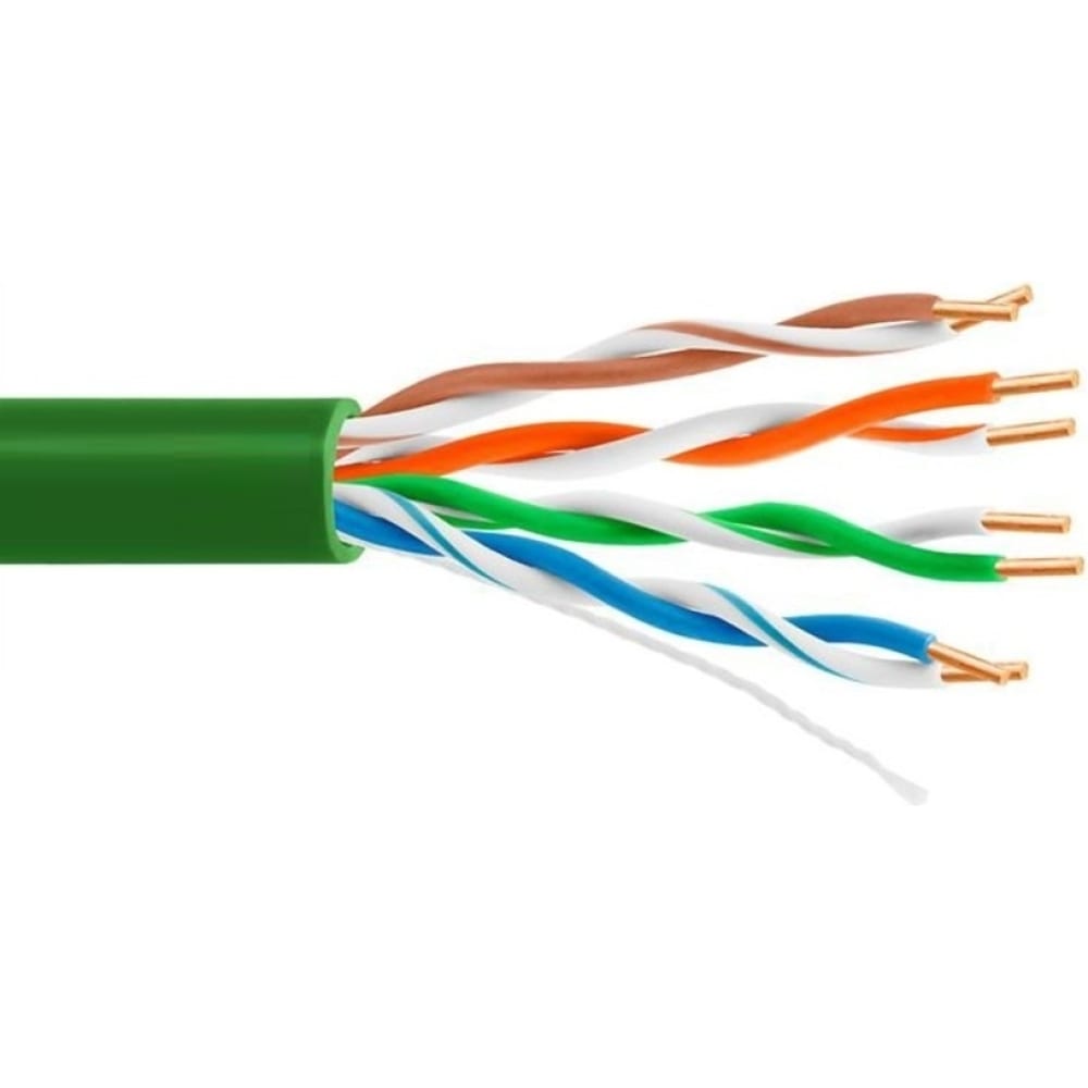 Кабель витая пара 5Bites кабель utp indoor 4 пары категория 5e 5bites us5505 305a gr одножильный cca pvc 305м зеленый