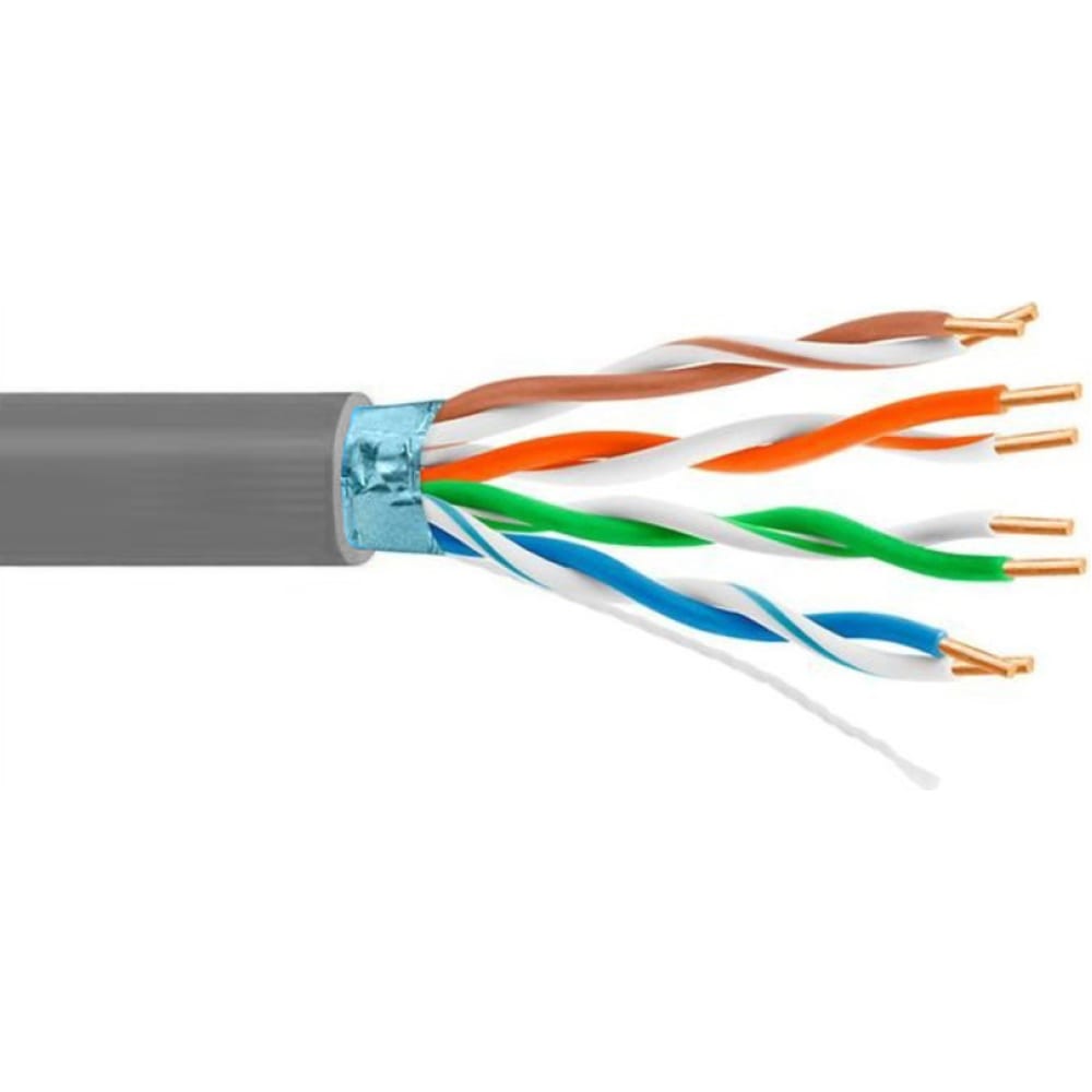 Кабель витая пара 5Bites кабель f utp indoor 4 пары категория 5e 5bites одножильный 24awg cca pvc 305m fs5505 305a