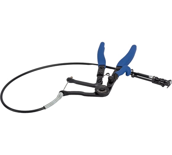 Изображение товара Щипцы для пружинных хомутов (12-53 мм, гибкий привод 630 мм) KING TONY 9AA31