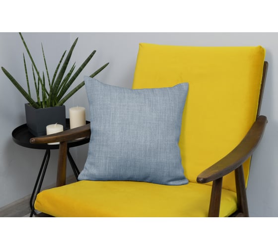 Изображение товара Подушка Kauffort Dimaut Lux, 40x40 см, голубая 3121161640