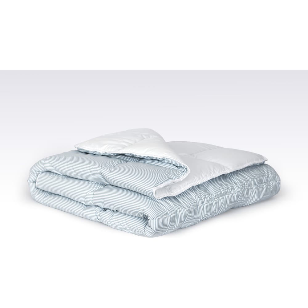Стеганое одеяло Мягкий сон одеяло 200х220 см 300 гр см бамбуковое волокно микрофибра белый