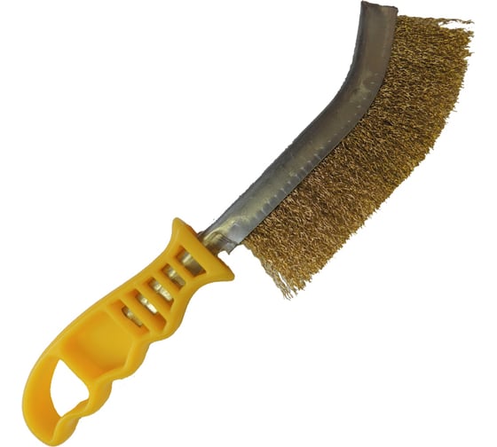 Изображение товара Универсальная ручная щетка OSBORN 265x140, ворс гофр латунь 0,30 462.591-0008