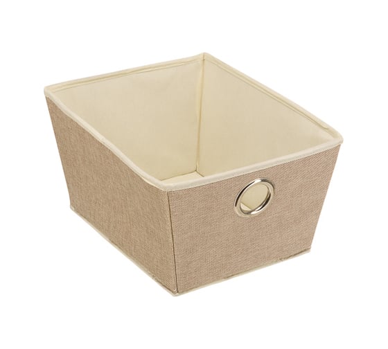 Изображение товара Короб для хранения HANDY HOME лен, 330х250х180, песочный UC-31