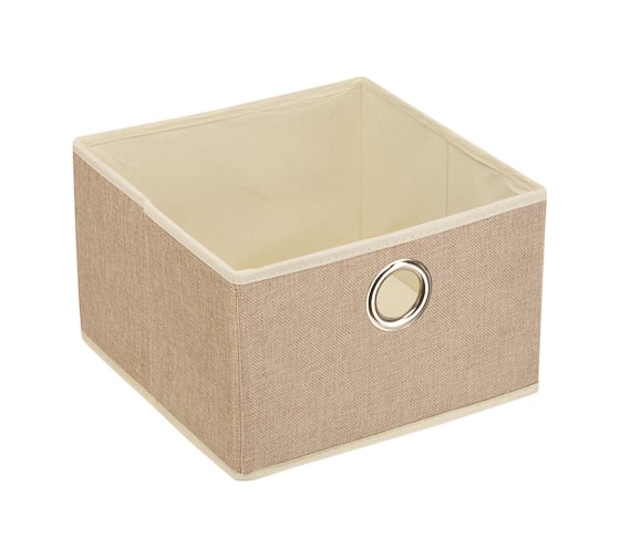 Изображение товара Короб для хранения HANDY HOME лен, 280х280х180, песочный UC-29