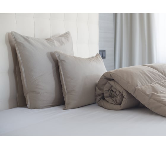 Изображение товара Подушка Мягкий сон latte cotton aeroflex, night aura, 70x70, бежевый ПЛ_NA-05416у