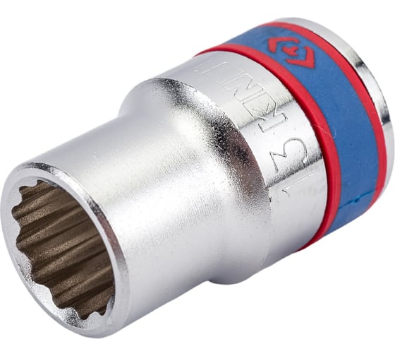 Изображение товара Головка торцевая стандартная двенадцатигранная 1/2", 13 мм KING TONY 433013M