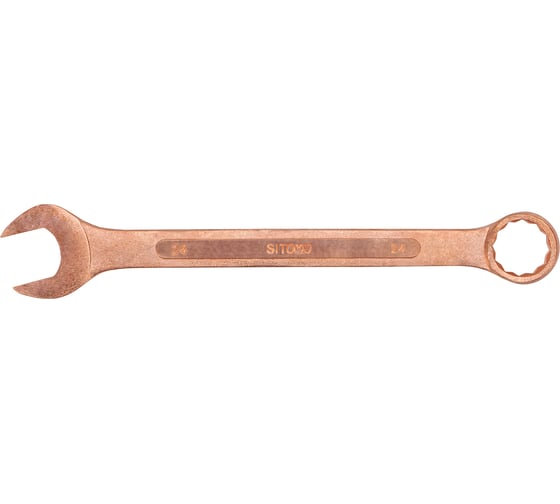 Изображение товара Комбинированный гаечный ключ SITOMO 24x24 омедненный 290464