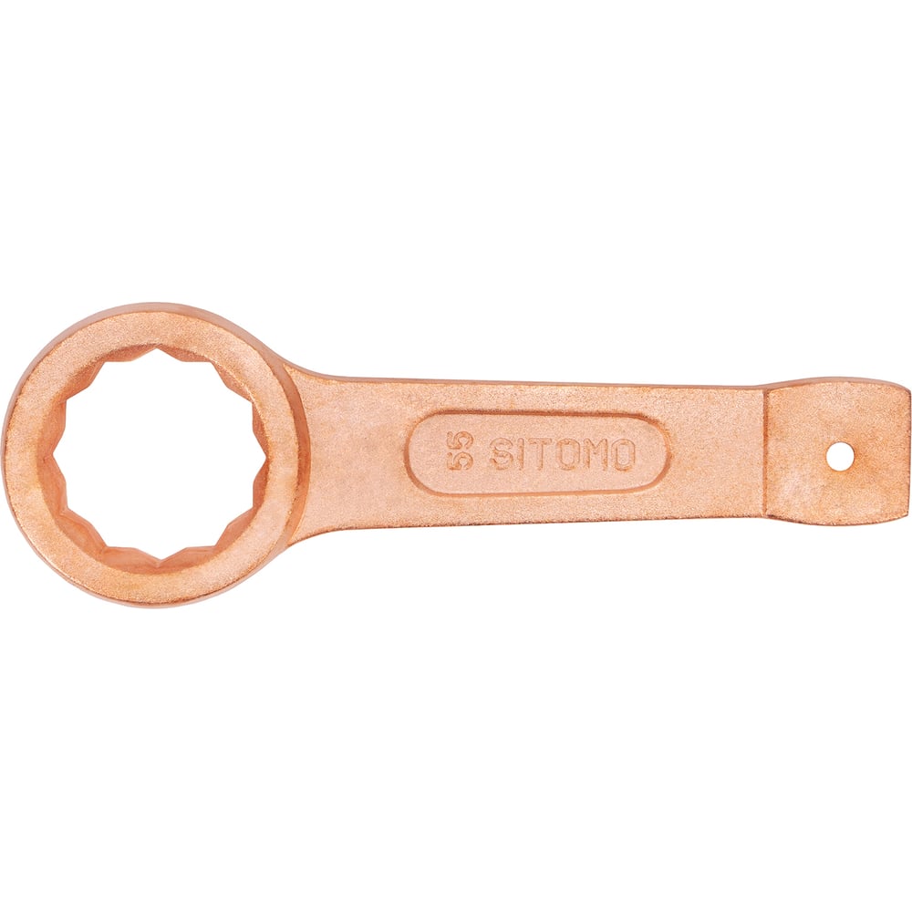 Односторонний ударный ключ накидной SITOMO, размер 55