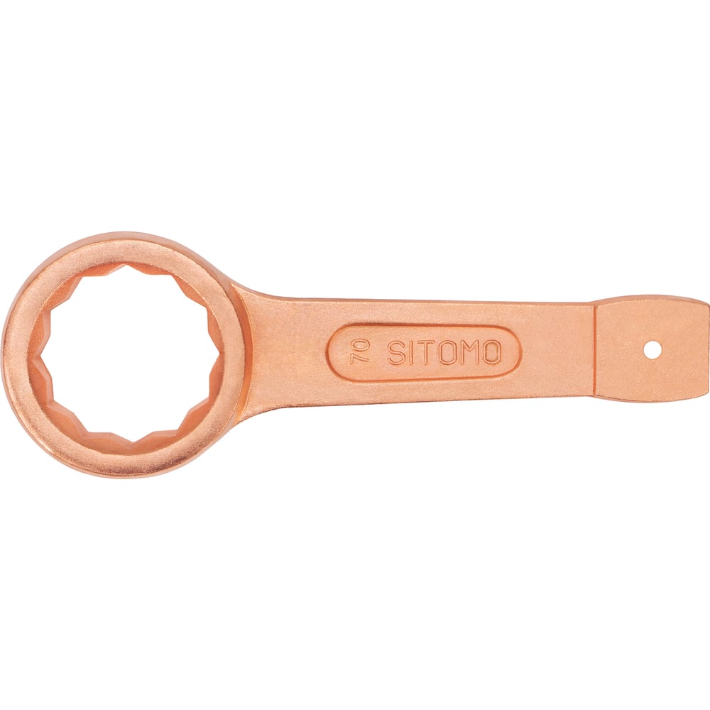 Односторонний ударный ключ накидной SITOMO, размер 70