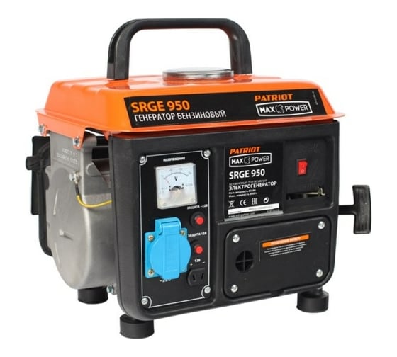 Изображение товара Бензиновый генератор PATRIOT Max Power SRGE 950 474103119