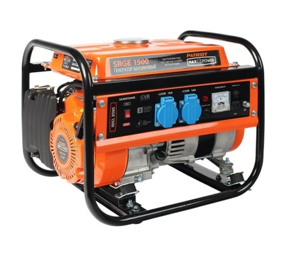 Изображение товара Бензиновый генератор PATRIOT Max Power SRGE 1500 474103125