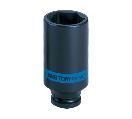 Изображение товара Головка торцевая ударная глубокая шестигранная 1/2", 18 мм KING TONY 443518M
