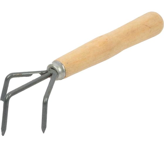 Изображение товара Рыхлитель FORT Форт 3-х зубый с дер. ручкой Р-3-1(м) 501815345 00501447659