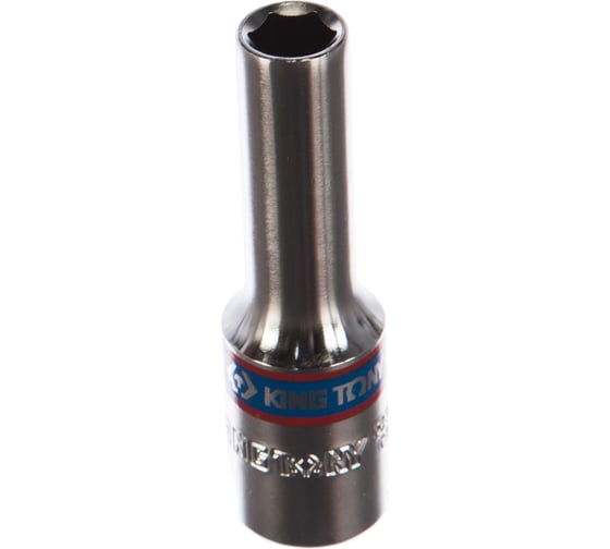 Изображение товара Головка торцевая глубокая шестигранная 3/8", 8 мм KING TONY 323508M
