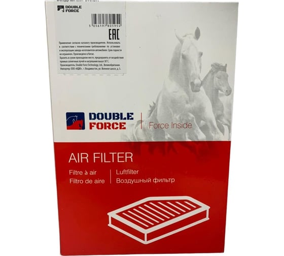 Изображение товара Фильтр воздушный DFA23129 Double Force 169102