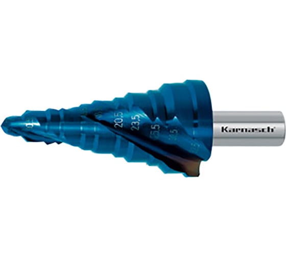 Изображение товара Сверло ступенчатое 7-32.5 мм Karnasch 20.1471