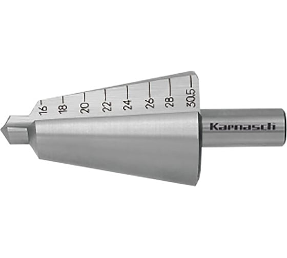 Изображение товара Сверло коническое 16-30.5 мм Karnasch 21.0039