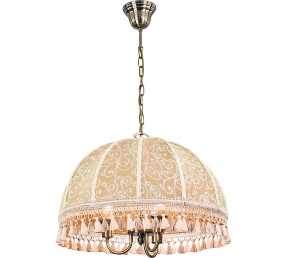 Изображение товара Подвесная люстра Citilux Базель с абажуром Вышивка CL407135