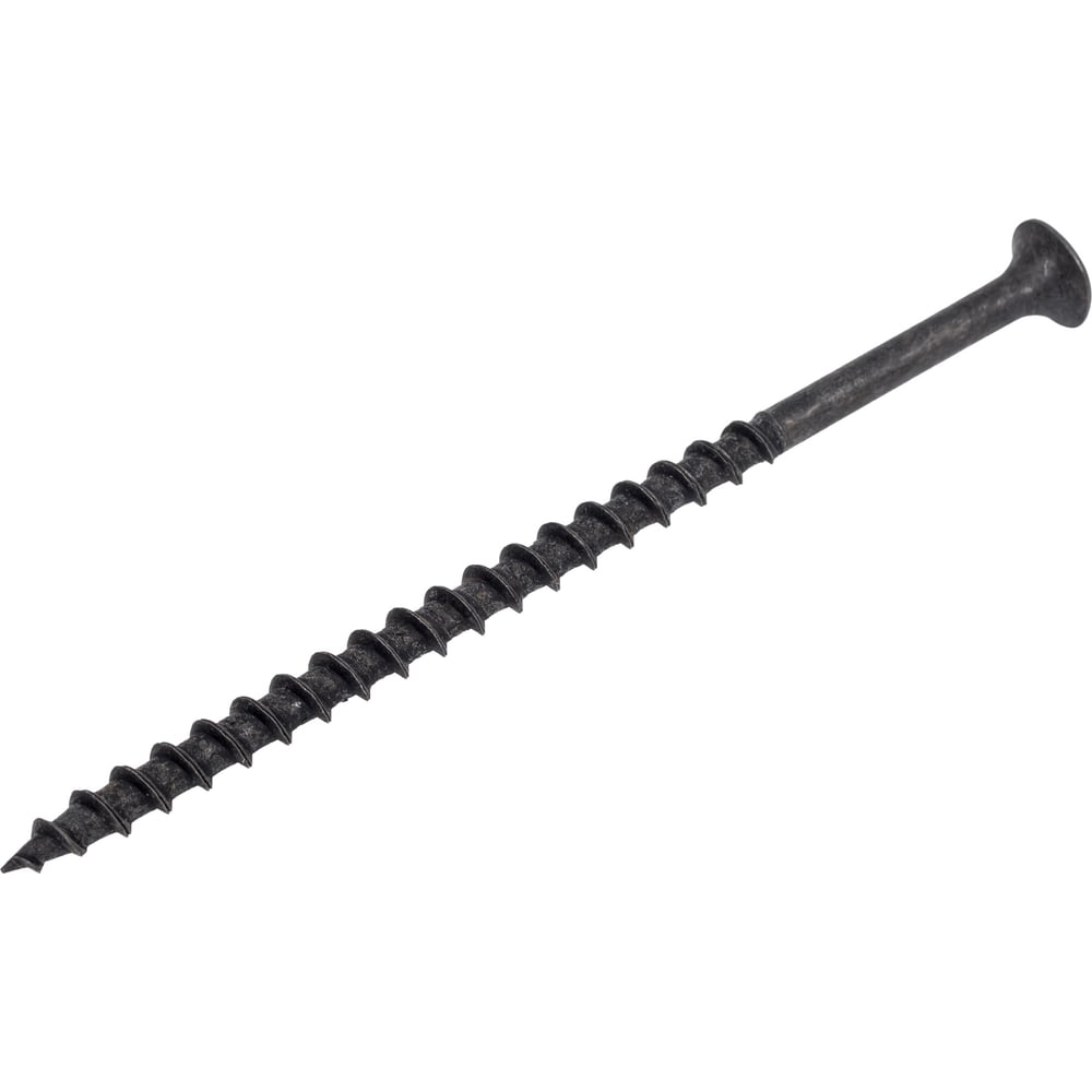 Изображение товара Саморез по дереву Dr. Bronz черный 4,2x90 мм, фасовка 1 кг