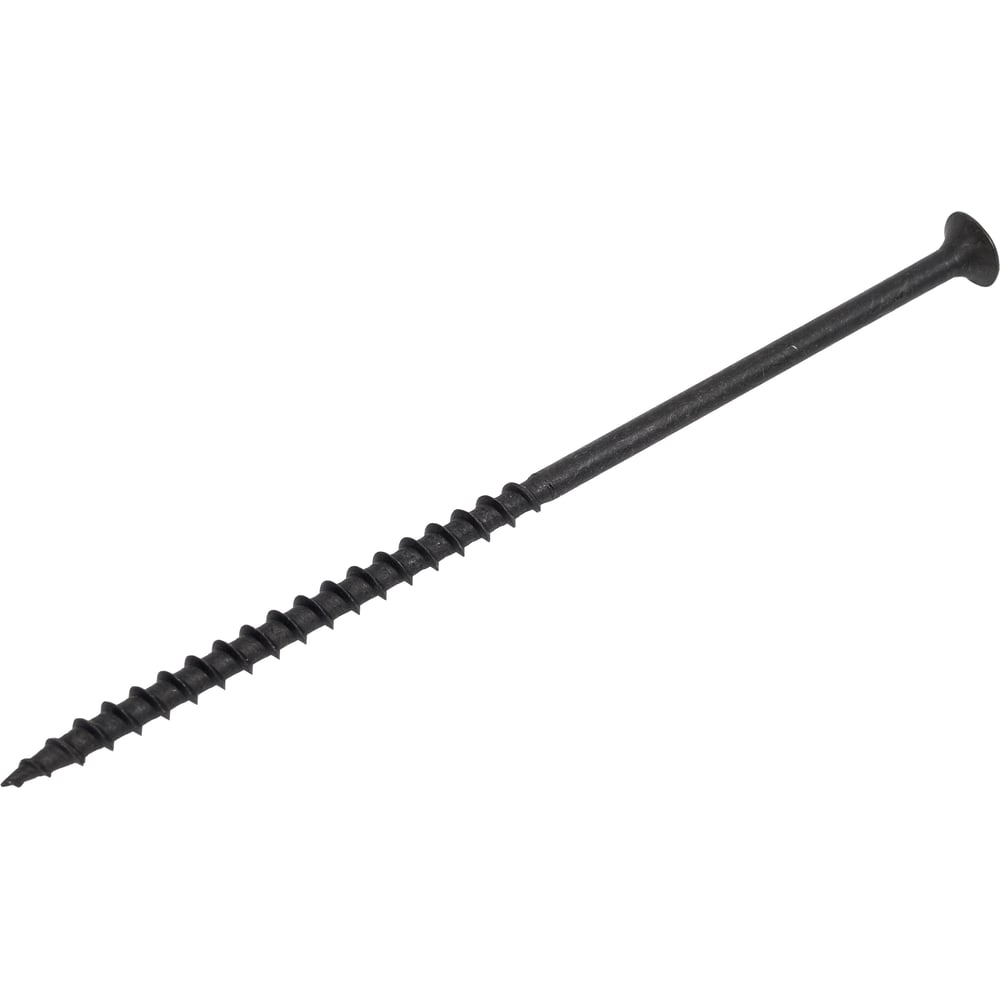 Изображение товара Саморез по дереву Dr. Bronz черный 4,8x120 мм упаковка 1 кг