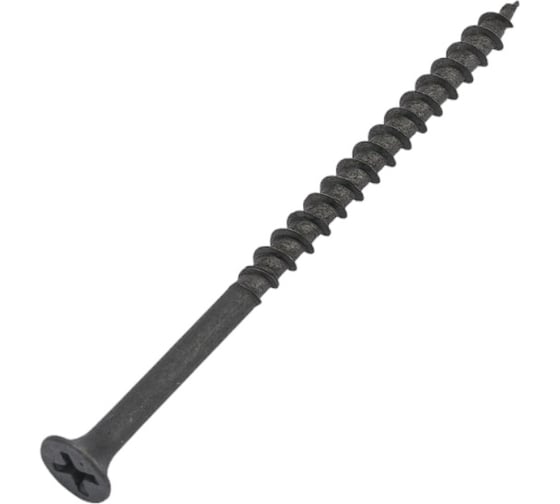 Изображение товара Саморез по дереву Dr. Bronz черный, 4,2x75 мм, 0.5 кг 427505