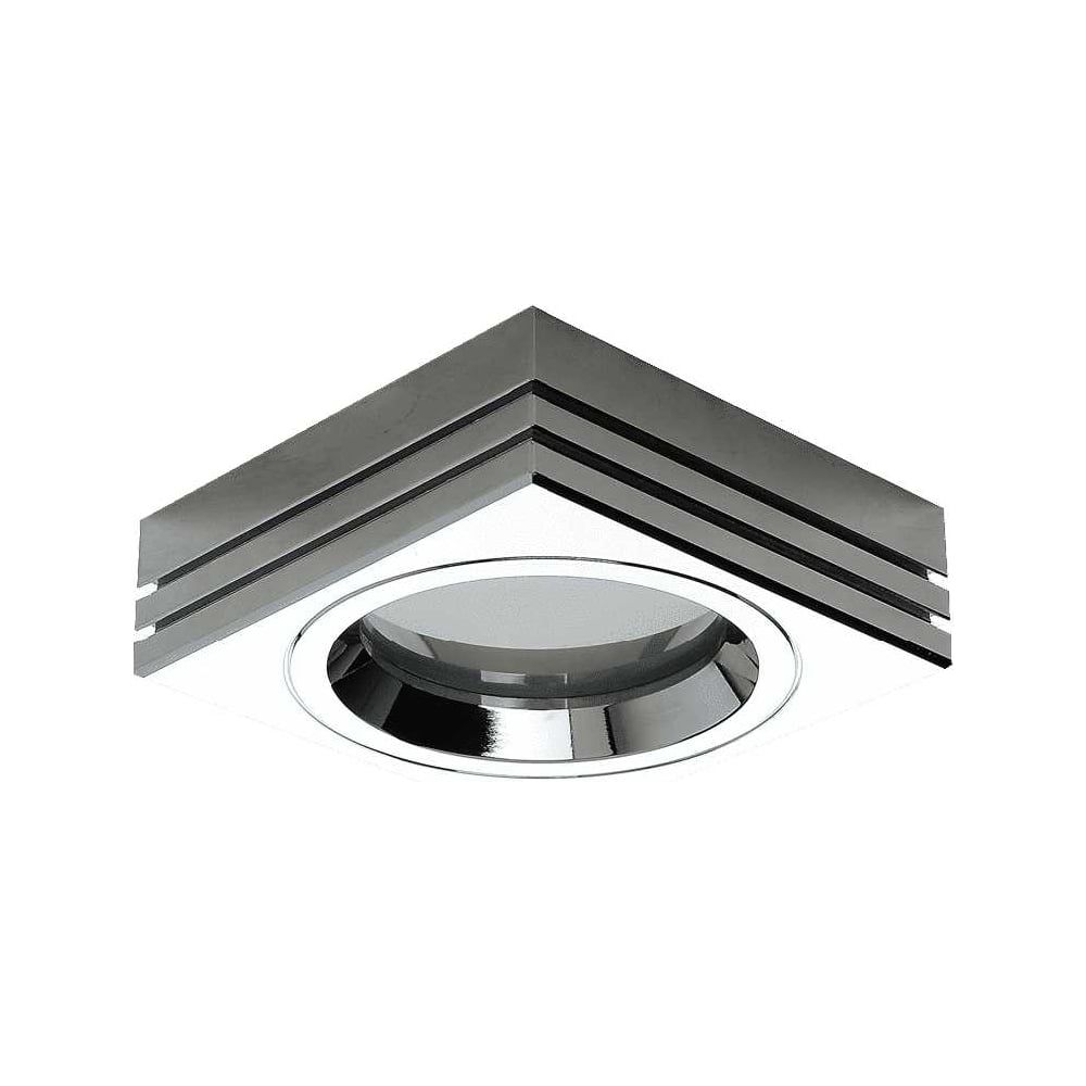 Изображение товара Встраиваемая рамка для светодиодных ламп NC722-2CH хром современная