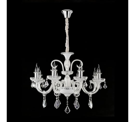 Изображение товара Люстра Citilux Марена стеклянная Белая CL352180