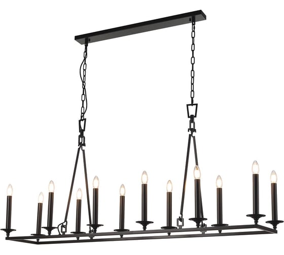 Изображение товара Люстра Citilux Маркиз замковая подвесная Чёрная CL471265