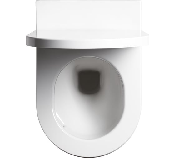 Изображение товара Подвесной безободковый унитаз Hatria FUTURA слив Vortex, без сиденья Y9BA01