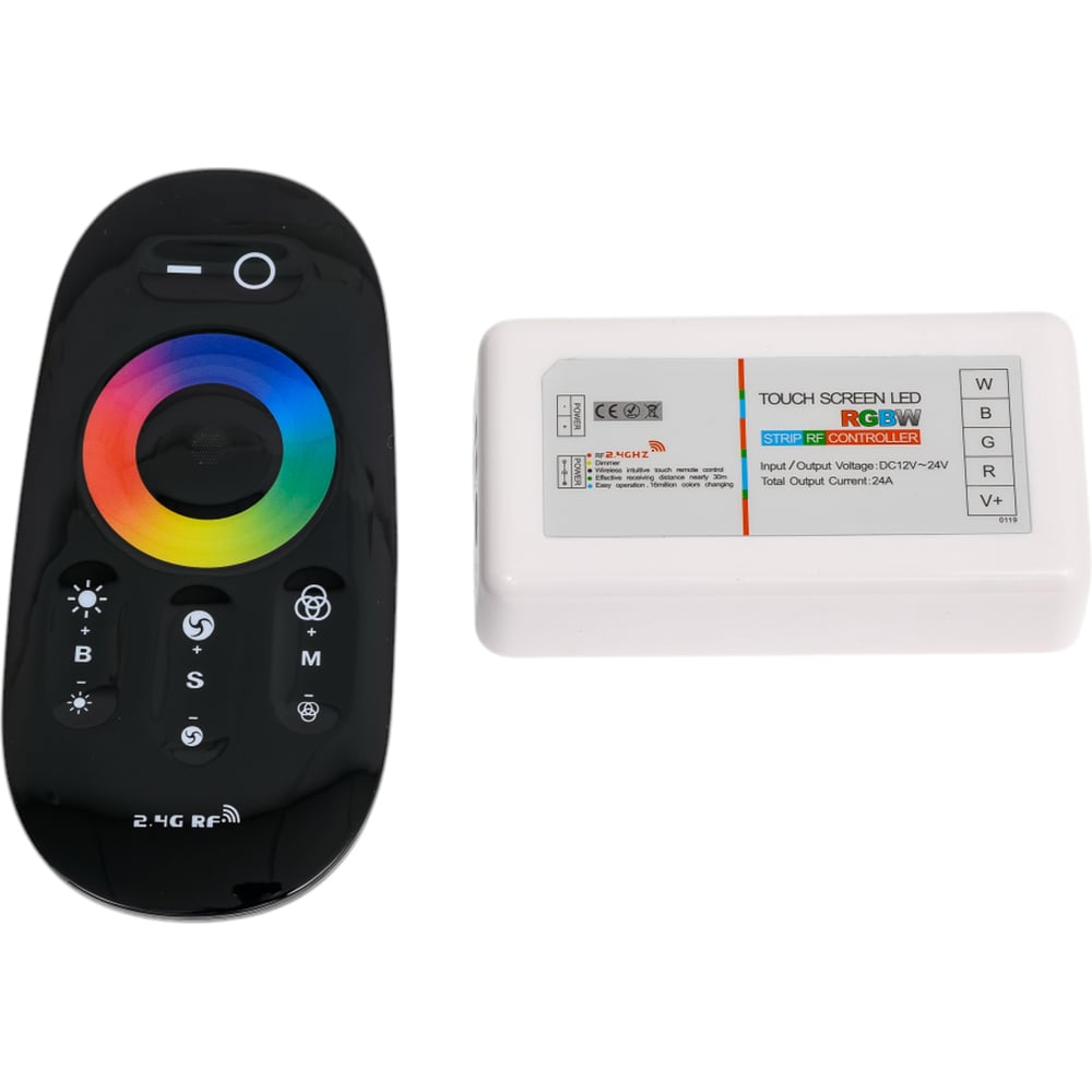 Изображение товара Контроллер-регулятор цвета RGBW ST luce с пультом ДУ ST9002 500 00RGBW