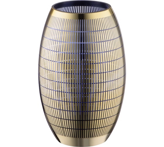 Изображение товара Декоративная ваза из стекла с золотым напылением Вещицы 143х143х235, золотой CSA-7M