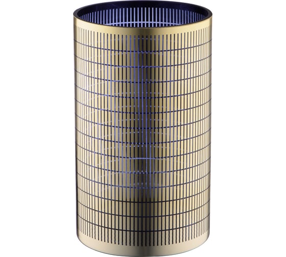 Изображение товара Декоративная ваза из стекла с золотым напылением Вещицы 150х150х250, золотой CSA-17