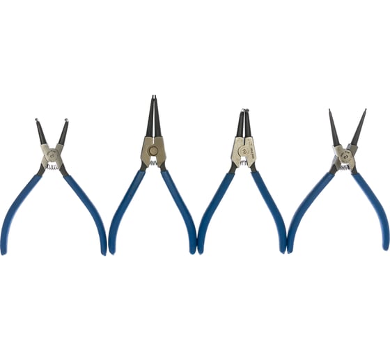 Изображение товара Набор съемников стопорных колец (ложемент, 4 предмета) KING TONY 9-42114GP