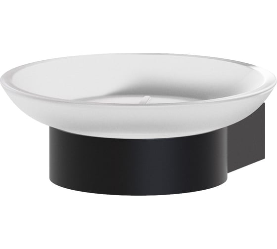 Изображение товара Держатель с мыльницей Artwelle матовое стекло, черный 7722