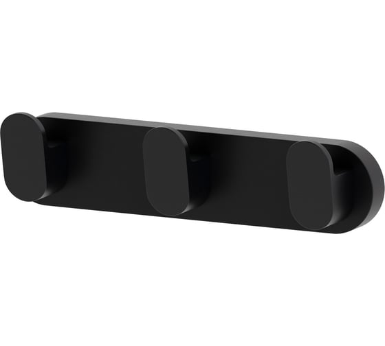 Изображение товара Планка с 3-мя крючками Artwelle 18 см черный 7735