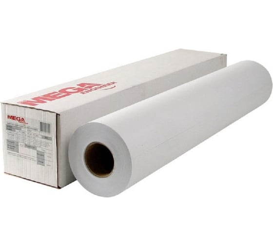 Изображение товара Широкоформатная бумага ProMEGA engineer 80 гкв.м, длина 175 м, ширина 914 мм, диаметр втулки 76 мм 87404