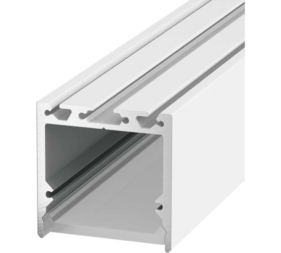 Изображение товара Алюминиевый профиль DesignLed design led ls3535, 2500 мм, белый LS.3535-W-R