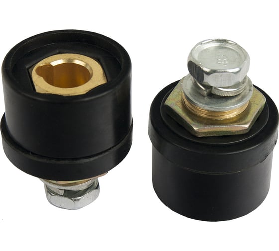 Изображение товара Розетка кабельная (2 шт; SК 16-25; до 200 А) QUATTRO ELEMENTI 641-961