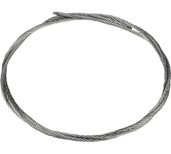 Изображение товара Стальной оцинкованный трос EKF D=9.1 мм, бухта 50 м lp-d3050